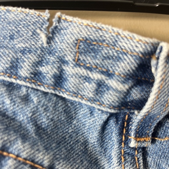 Vintage Zena High Rise Mom Jeans 90s Y2K Classic Blue Denim Straight Leg SZ 14 - Picture 9 of 11